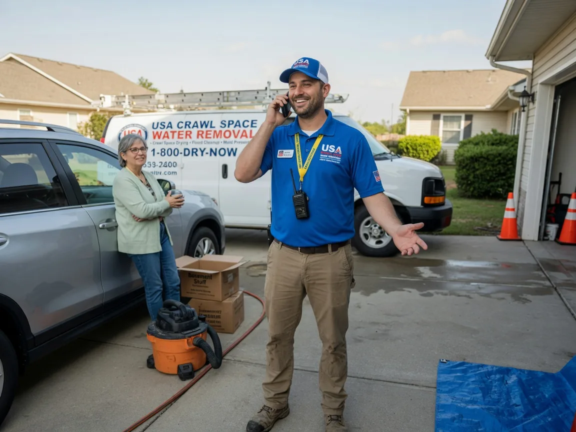 Crawl Space Water Removal Timberlake, NC FAQs